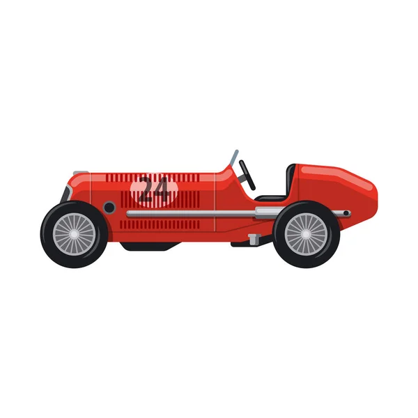 Vectorillustratie van auto en rally pictogram. Collectie van auto en race voorraad vectorillustratie. — Stockvector