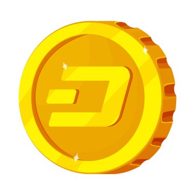 Cryptocurrency ve para logosu yalıtılmış nesne. Cryptocurrency ve kripto hisse senedi vektör çizim koleksiyonu.