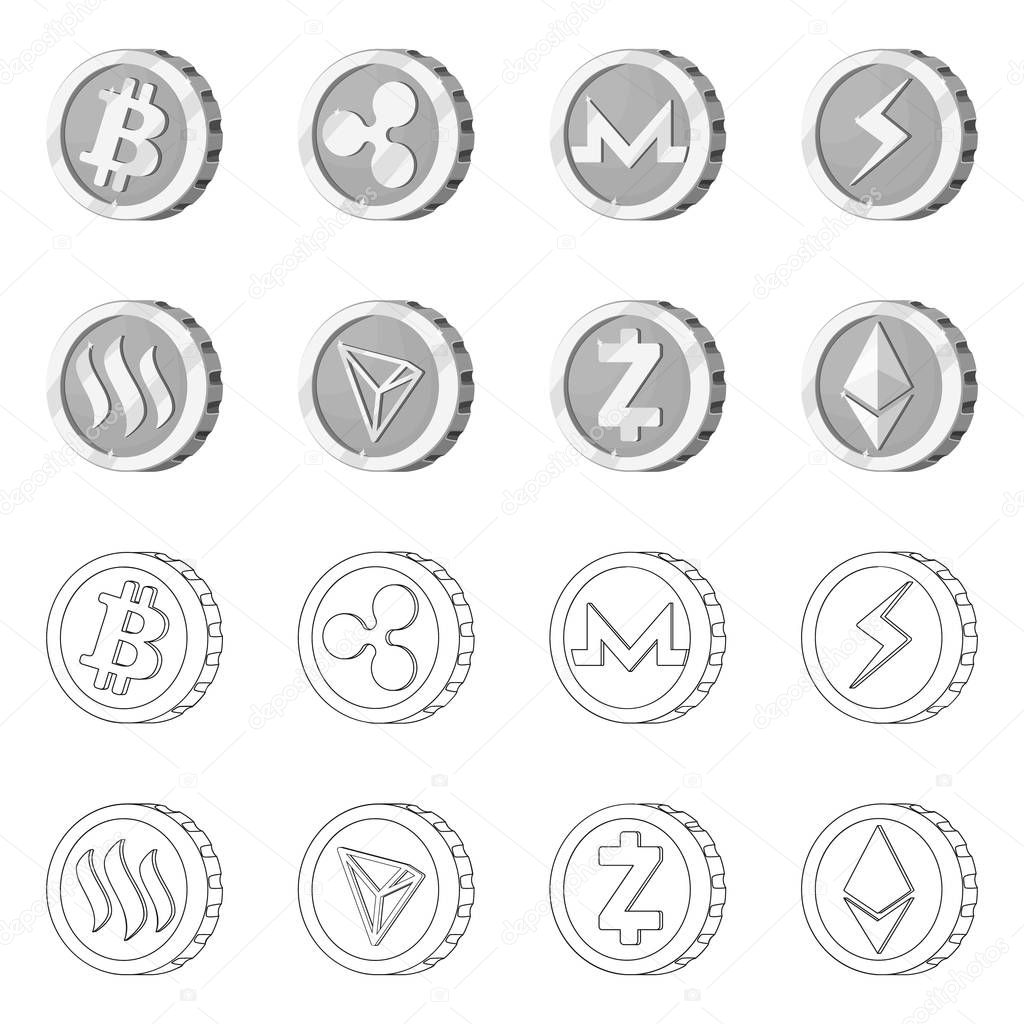 crypto coin icon generator