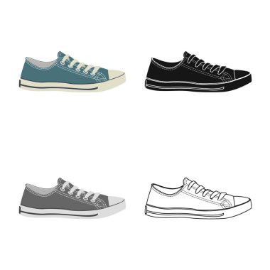 Adam ve ayak işareti illüstrasyon vektör. Adam ayarla ve stok vektör çizim giymek.