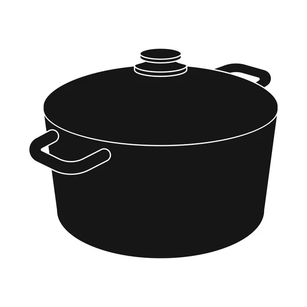 부엌과 요리사 상징의 벡터 그림입니다. 웹에 대 한 부엌 및 기기 주식 기호 모음. — 스톡 벡터