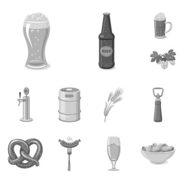 Bar ve pub simge vektör tasarımı. Pub ve web için iç hisse senedi simgesi.