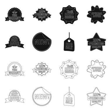 Amblem ve rozet simge vektör tasarımı. Amblem ve etiket hisse senedi simgesi için web topluluğu.