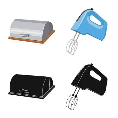 Mutfak ve yemek işaret yalıtılmış nesne. Mutfak ve cihaz hisse senedi simgesi için web topluluğu.