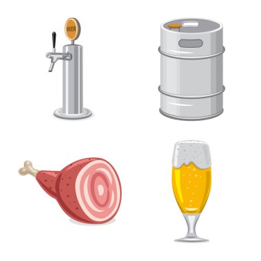 Yalıtılmış nesne üye bar ve pub. Pub ve iç hisse senedi simgesi için web topluluğu.