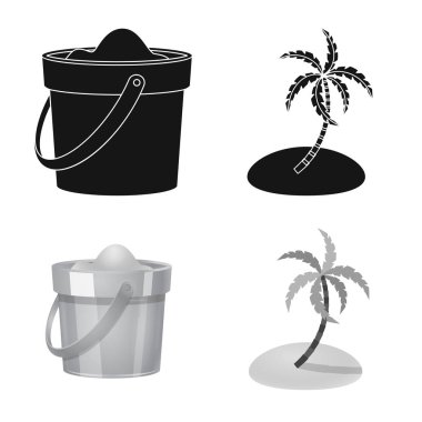 Tasarım ekipman ve yüzme işareti vektör. Ekipman ve etkinlik hisse senedi simgesi web için set.