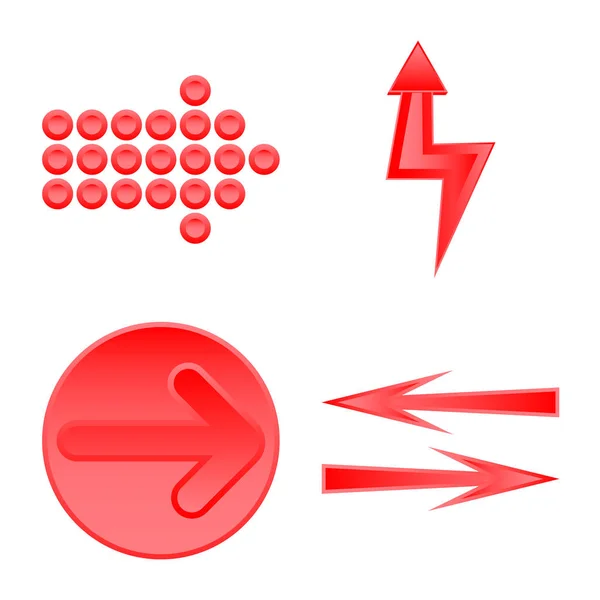 Изолированный объект элемента и логотип стрелки. Набор значка элемента и вектора направления для склада . — стоковый вектор