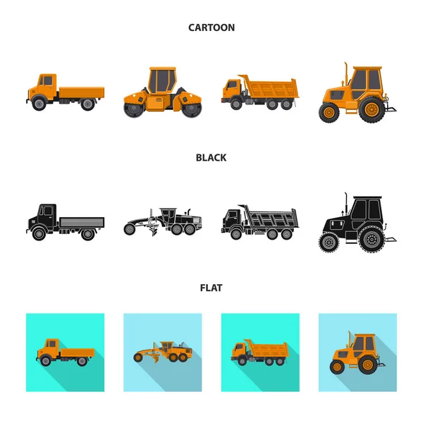 Ilustrație Vectorială Semnului Construcție Construcție Colecția Construcții Mașini Simbol Stoc — Vector de stoc