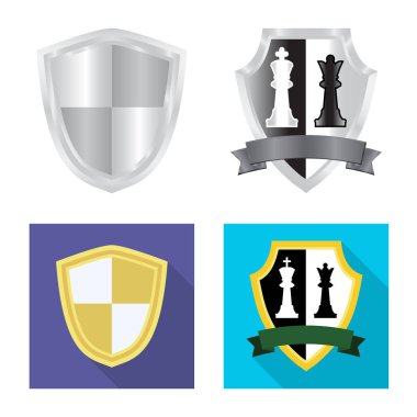 Amblem ve rozet simge yalıtılmış nesne. Amblem ve etiket hisse senedi simgesi için web topluluğu.