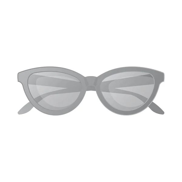 Conception vectorielle de lunettes et de lunettes de soleil icône. Collection de lunettes et accessoires illustration vectorielle de stock . — Image vectorielle