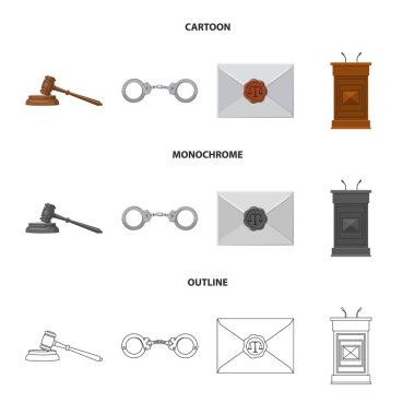 Hukuk ve avukat logo vektör tasarımı. Hukuk ve adalet hisse senedi simgesi için web topluluğu.