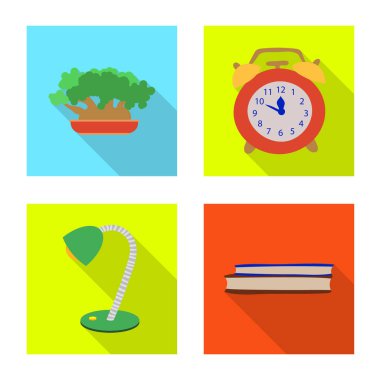 Rüyalar ve gece işareti vektör çizimi. Rüyalar ve yatak odası hisse senedi vektör çizim.