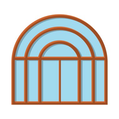 Kapı ve ön logo yalıtılmış nesne. Kapı ve ahşap hisse senedi simgesi için web topluluğu.