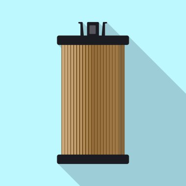 Otomatik ve bölümü simge vektör Illustration. Web için oto, araba hisse senedi simgesi kümesi.