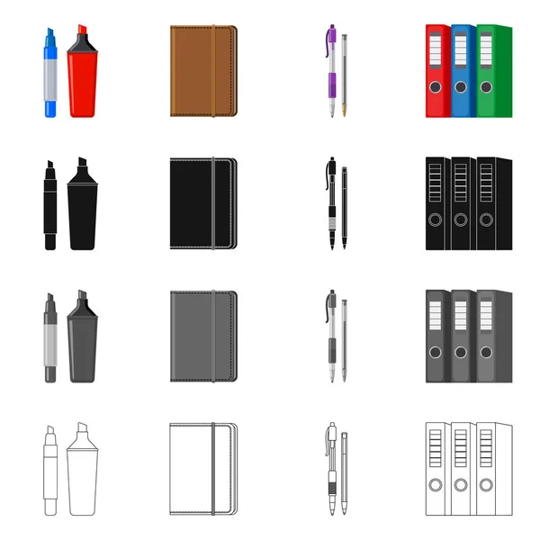 Na białym tle obiekt pakietu office i dostaw ikona. Kolekcja biuro i szkoła Stockowa ilustracja wektorowa. — Wektor stockowy
