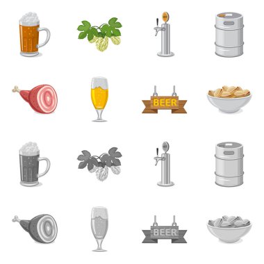 Tasarım işareti bar ve Pub vektör. Pub ve iç hisse senedi simgesi için web topluluğu.