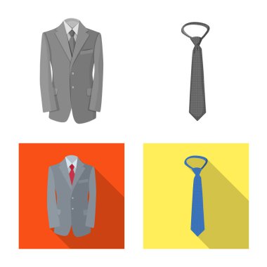 Adam ve giyim logo yalıtılmış nesne. İçin örümcek adam ve giyim hisse senedi simgesi topluluğu.