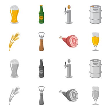 Yalıtılmış nesne üye bar ve pub. Pub ve hisse senedi için iç vektör simge kümesi.