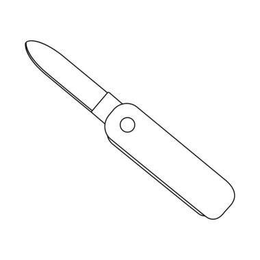 Dağcılık ve tepe logo yalıtılmış nesne. Kamp ve dağcılık topluluğu stok vektör çizim.