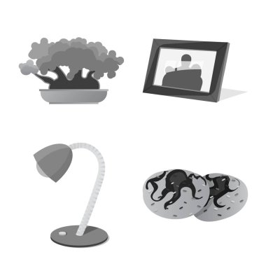 Rüyalar ve gece işareti yalıtılmış nesne. Rüyalar ve hisse senedi için yatak odası vektör simge kümesi.