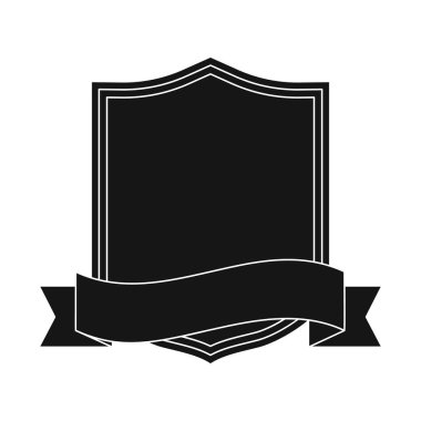 Amblem ve rozet simge yalıtılmış nesne. Web için amblem ve etiket hisse senedi simgesi kümesi.