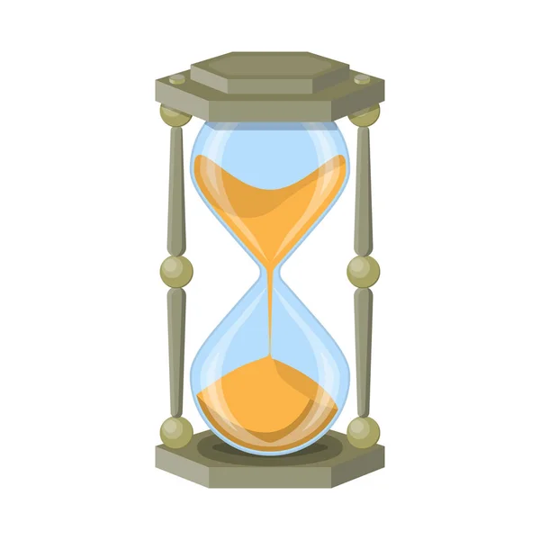 Progettazione vettoriale dell'orologio e del segno orario. Raccolta di orologio e icona vettoriale cerchio per magazzino . — Vettoriale Stock