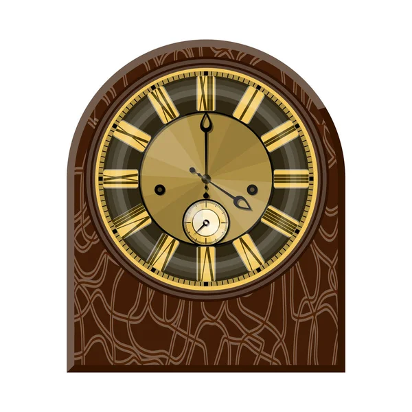 Векторная иллюстрация часов и символа времени. Набор часов и символ запаса круга для веб . — стоковый вектор