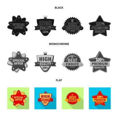 Amblem ve rozet simge yalıtılmış nesne. Amblem ve etiket hisse senedi simgesi için web topluluğu.