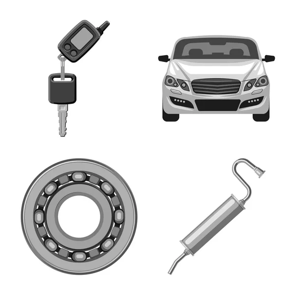 Διάνυσμα σχεδιασμός auto-μέρος εικονίδιο. Συλλογή των αυτοκινήτων και αυτοκινήτων εικονίδιο του φορέα για το απόθεμα. — Διανυσματικό Αρχείο