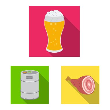 Yalıtılmış nesne üye bar ve pub. Pub ve iç hisse senedi vektör çizim koleksiyonu.