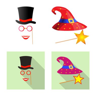 Parti ve Doğum günü sembolü yalıtılmış nesne. Parti ve kutlama hisse senedi simgesi için web topluluğu.