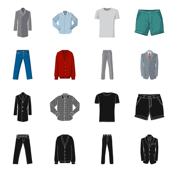 Different types of men's clothes Stock Vector Image by ©Ksena-Shu #49580211