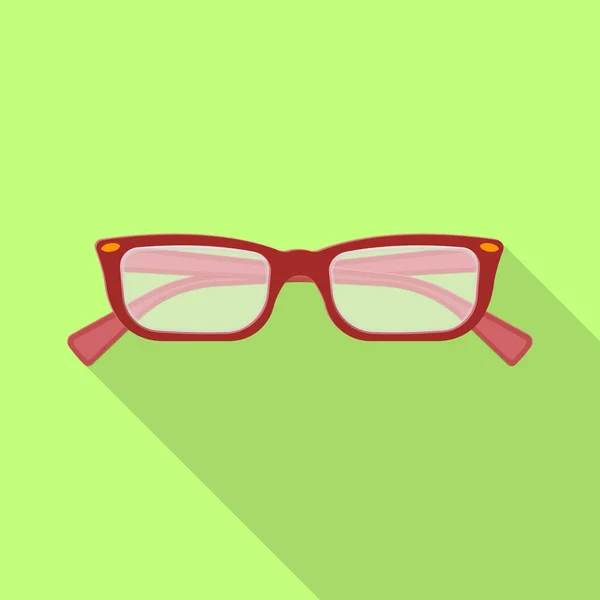Vektorová design brýlí a rámečku ikony. Kolekce brýlí a příslušenství vektorové ikony pro stock. — Stockový vektor
