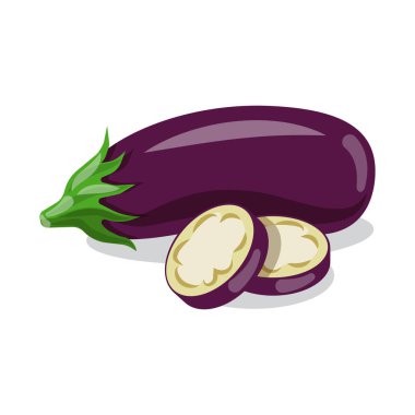 Sebze ve meyve sembolü yalıtılmış nesne. Hisse senedi için sebze ve vejeteryan vektör simge kümesi.