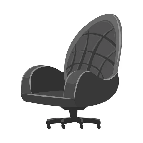 Vectorillustratie van meubilair en werk pictogram. Set van meubels en home vector pictogram voor voorraad. — Stockvector