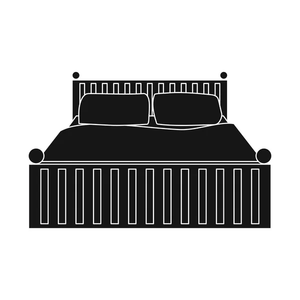 Geïsoleerde object van dromen en het logo van de nacht. Reeks van dromen en slaapkamer aandelensymbool voor web. — Stockvector