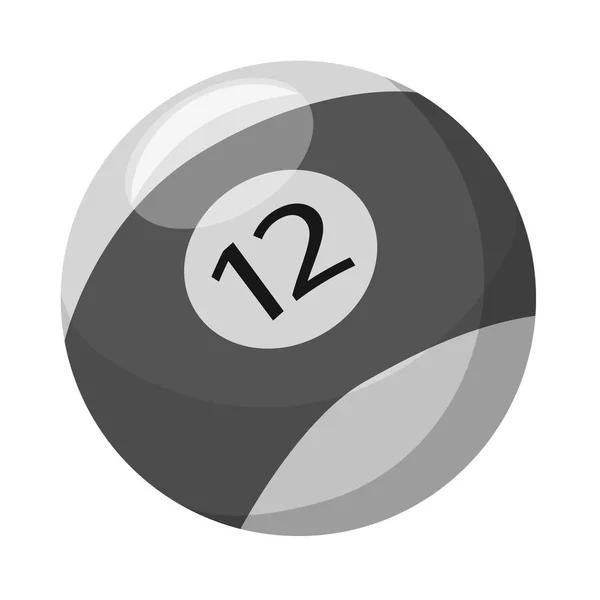 Izolovaný objekt ikony sportu a míč. Sada sportovních a atletických burzovní symbol pro web. — Stockový vektor