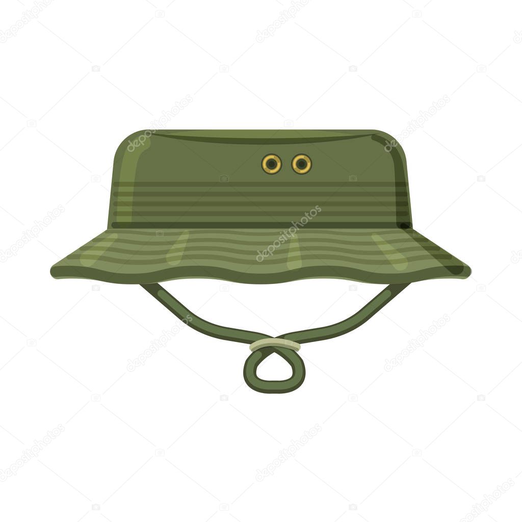 Vector illustration of fish and fishing sign. Set of fish and equipment stock symbol for web.