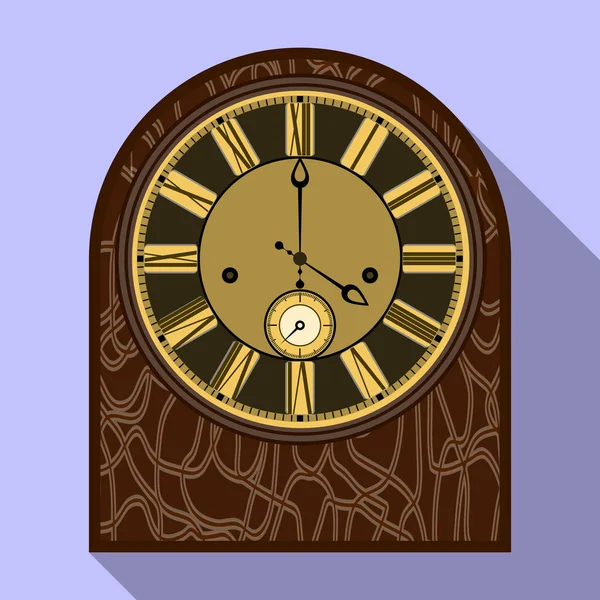 Objeto isolado de relógio e sinal de hora. Conjunto de relógio e círculo vetor ícone para estoque . — Vetor de Stock