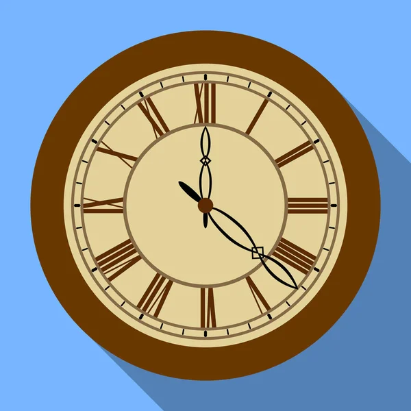 Objeto aislado de reloj y logotipo de tiempo. Colección de reloj y círculo icono vectorial para stock . — Vector de stock