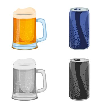 İçki ve çubuğu simgesinin yalıtılmış nesne. İçki ve parti hisse senedi simgesi için web topluluğu.