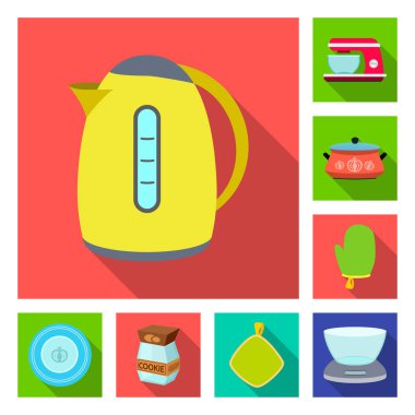 Mutfak ve yemek simge vektör tasarımı. Mutfak ve cihaz hisse senedi simgesi için web topluluğu.