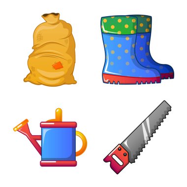 Çiftlik ve tarım logo vektör Illustration. Çiftlik ve bitki hisse senedi simgesi için web topluluğu.