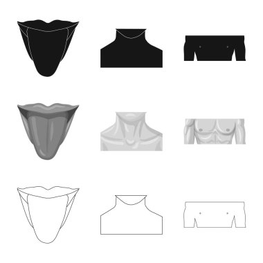 İnsan ve yarım simgesi yalıtılmış nesne. Web için insan ve kadın hisse senedi simgesi kümesi.