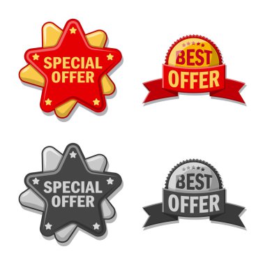 Amblem ve rozet simge vektör tasarımı. Amblem ve etiket hisse senedi simgesi için web topluluğu.