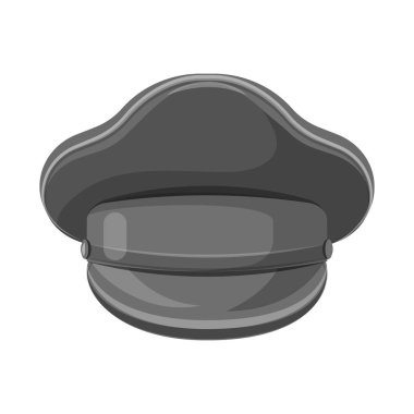 Şapkalar ve kap simge vektör Illustration. Web için hisse senedi sembolü şapkalar ve aksesuar koleksiyonu.