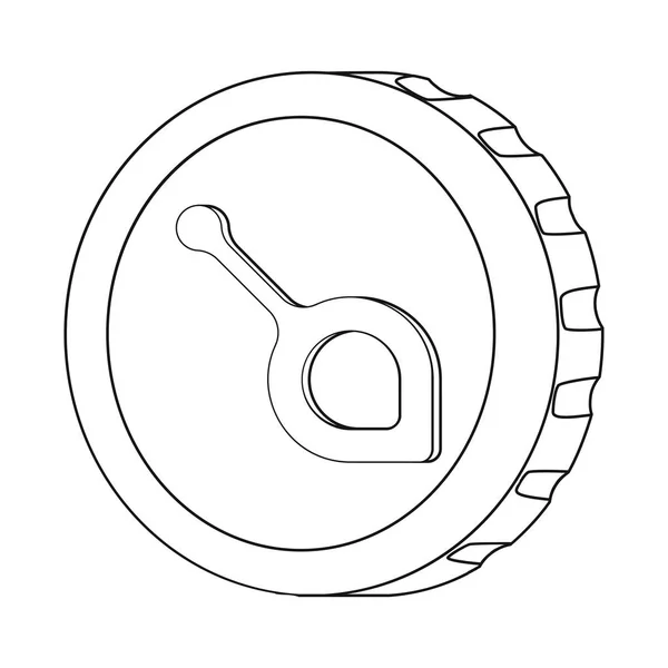Oggetto isolato di criptovaluta e logo della moneta. Raccolta di criptovaluta e cripto stock symbol per il web . — Vettoriale Stock