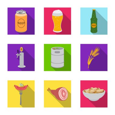 Bar ve pub simge vektör Illustration. Pub ve web için iç hisse senedi simgesi.