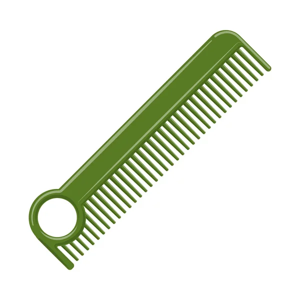 Diseño vectorial del pincel y el símbolo del cabello. Colección de cepillo y cepillo vector icono para stock . — Archivo Imágenes Vectoriales
