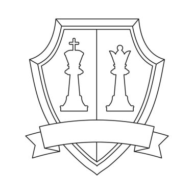 Amblem ve rozet sembol yalıtılmış nesne. Amblem ve etiket stok vektör çizim topluluğu.